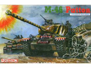 DRAGON maquette militaire 6805 M46 Patton 1/35