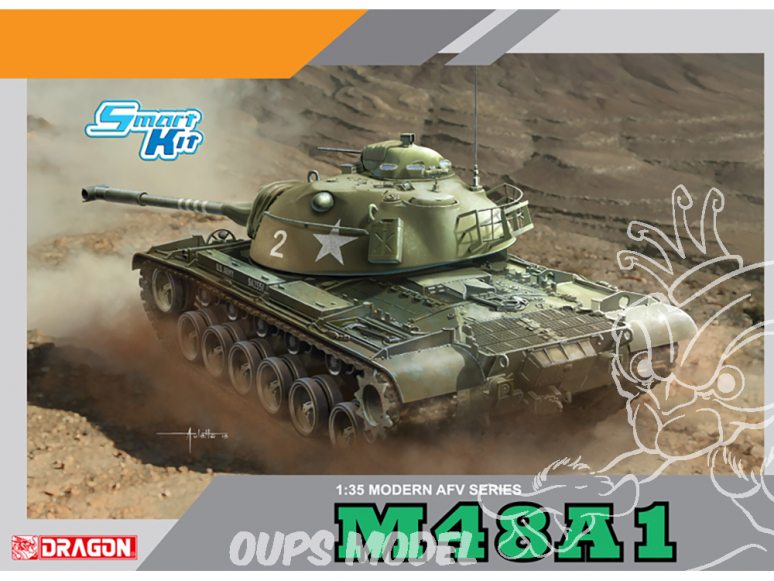 Dragon maquette militaire 3559 Char M48A1 1/35
