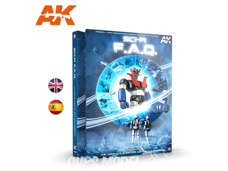 Ak Interactive livre AK8161 F.A.Q. CIENCIA FICCIÓN by LINCOLN WRIGHT Espagnol