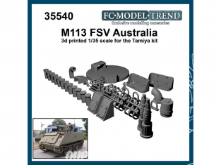 FC MODEL TREND accessoire résine 35540 Set de détails M113 FSV Australia Tamiya 1/35