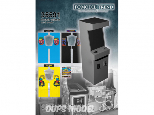 FC MODEL TREND accessoire résine 35591 Borne d'arcade 1/35