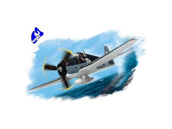 Hobby Boss maquette avion 80256 F6F-3 “Hellcat” 1/72