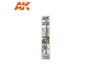 AK interactive accessoire ak9194 RESSORT ARGENT 1,5MM Ø