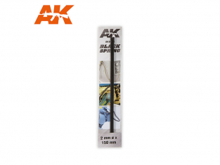 AK interactive accessoire ak9193 RESSORT NOIR 2MM Ø