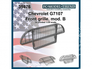 FC MODEL TREND accessoire résine 35976 Chevrolet G7107 grille avant modèle B 1/35