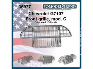 FC MODEL TREND accessoire résine 35977 Chevrolet G7107 grille avant modèle C 1/35