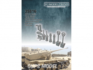 FC MODEL TREND accessoire résine 35816 Set de détails AMX-13 1/35