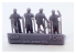 FC MODEL TREND figurine résine 72448 Equipage char Espagnol &#039;40 1/72