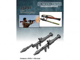 FC MODEL TREND accessoire résine 35491 RPG-7 1/35