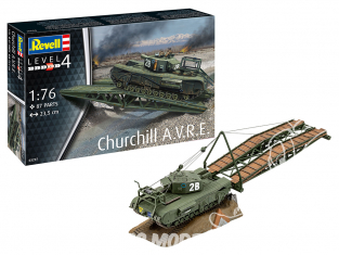 Revell maquette militaire 03297 Churchill A.V.R.E. 1/72