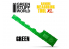 Green Stuff 506104 Mesureur Gaming Vert 12 pouces
