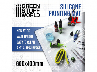 Green Stuff 500737 Tapis de peinture 600x400mm