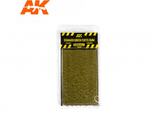 AK interactive Diorama Series ak8124 Touffes vert été 2mm