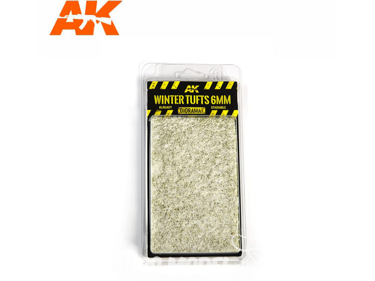 AK interactive Diorama Series ak8121 Touffes hiver 6mm