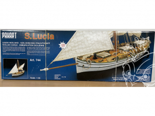 PANART Mantua Kit bateau bois 744BA S.Lucia boite peu abimée 1.30