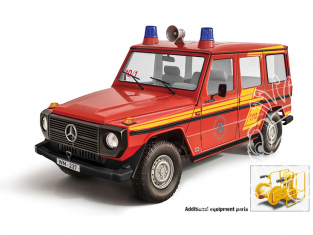 Italeri maquette voiture 3663 Mercedes Benz G230 Feuerwehr 1/24