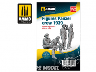 Ammo Mig figurines 8913 Equipage Panzer 1939 1/72
