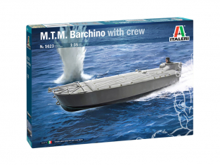 Italeri maquette militaire 5623 M.T.M. Barchino avec équipage 1/35