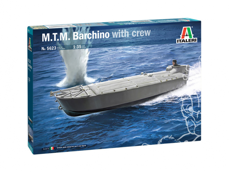 Italeri maquette militaire 5623 M.T.M. Barchino avec équipage 1/35