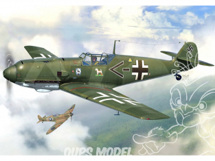 AZ Model Kit avion AZ7699 Bf 109E-1 JG.51 1/72