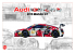 NuNu maquette voiture de Piste PN24024 Audi R8 LMS MACAU FIA GT 2015 1/24