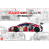 NuNu maquette voiture de Piste PN24024 Audi R8 LMS MACAU FIA GT 2015 1/24