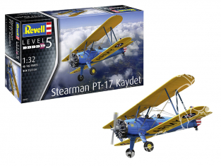 Revell maquette avion 03837 Stearman PT-17 Kaydet 1/32