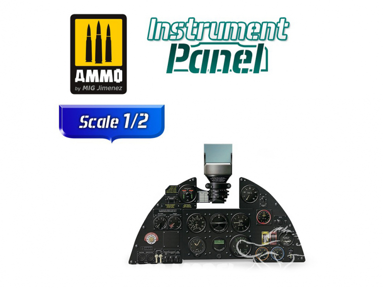 MIG Instrument panel 8285 Hawker Hurricane Mk.I Tableau de bord 1/2