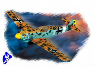 Hobby Boss maquette avion 80261 Messerschmitt Bf109 E4 TROP 1/72