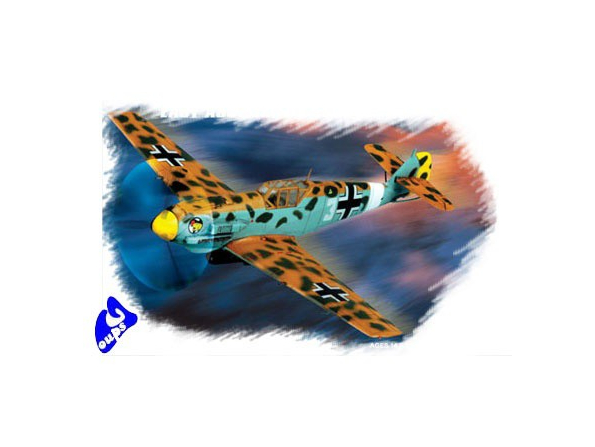 Hobby Boss maquette avion 80261 Messerschmitt Bf109 E4 TROP 1/72