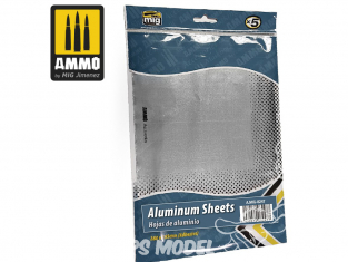 Mig accessoires 8247 Feuilles adhésive Aluminium x5 280 x 195mm