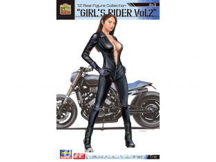 Hasegawa maquette figurine 52304 12 Collection de figurines réelles n ° 11 "Girls Rider Vol.2" 1/12