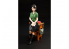 Hobby Fan kit personnages HF1204 Taïwan lycéenne figurine resine GK avec accessoires 1/12