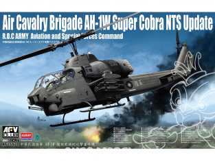 AFV maquette HÉLICOPTÈRE AS35S21 AH-1W SUPER COBRA NTS Update R.O.C Army 1/35