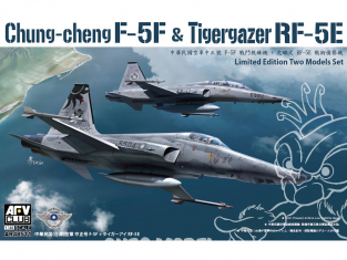 AFV maquette avion AR48S11 R.O.C Airforce F-5F/RF-5E Ensemble de deux modèles en édition limitée 1/48