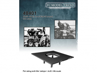 FC MODEL TREND accessoire résine 48401 Horch 108 Plateforme pour Flak 38 1/48