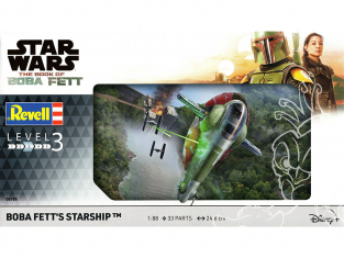 Revell Star Wars 06785 Boba Fett's Starship™ 1/88