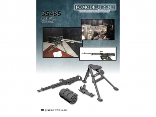 FC MODEL TREND accessoire résine 35485 Alfa 55 Machine Gun 1/35