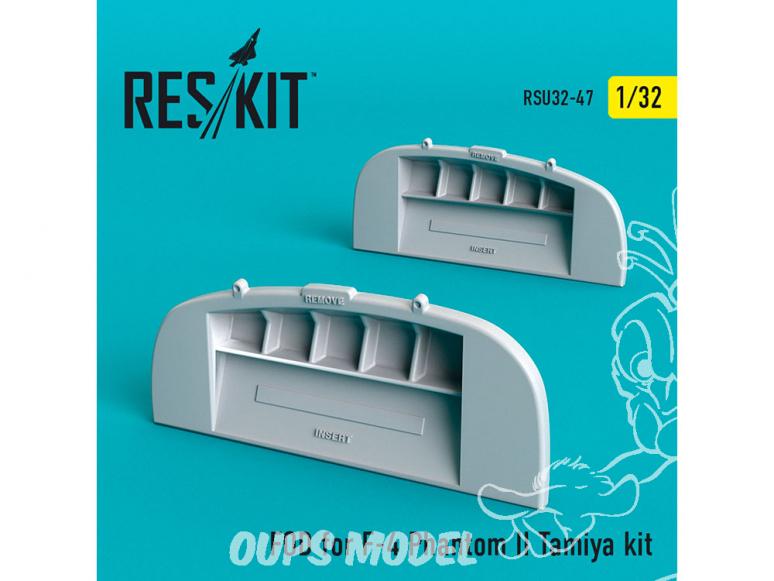 ResKit kit d'amelioration RSU32-0047 FOD F-4 Phantom II pour kit Tamiya 1/32