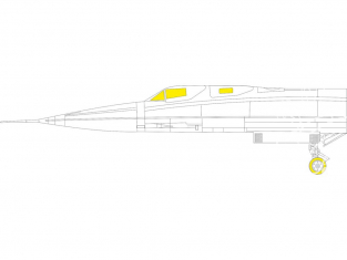 Eduard Express Mask EX836 SR-71A Revell 1/48