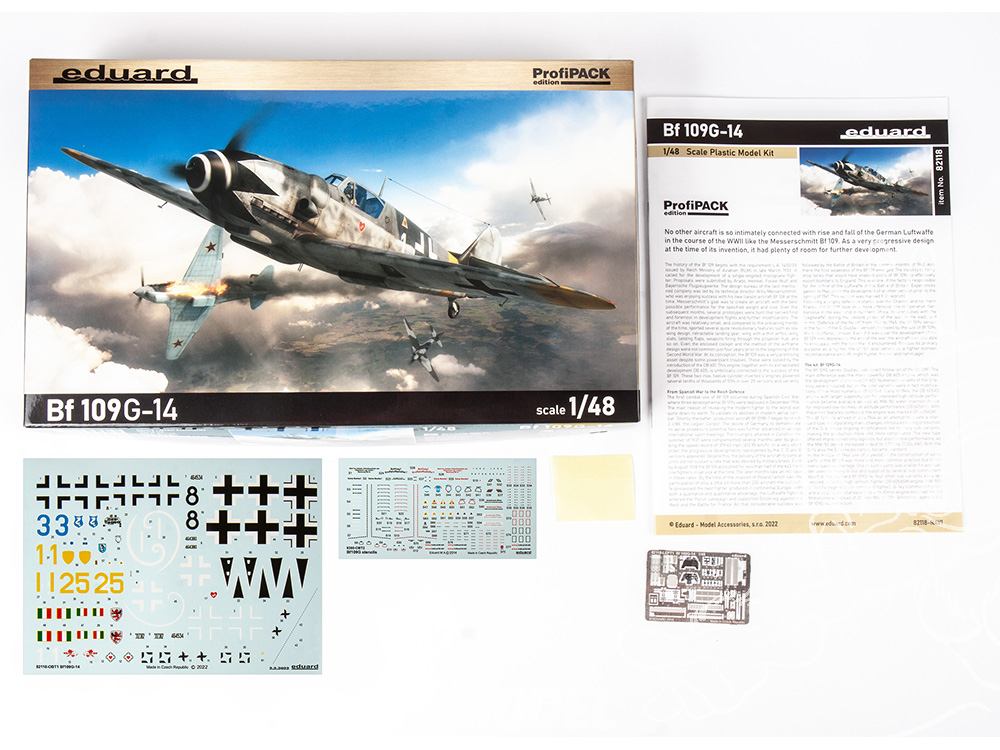 Pack Cadeau Maquette, Modèle Vintage, Peintures et Outils : BF109G