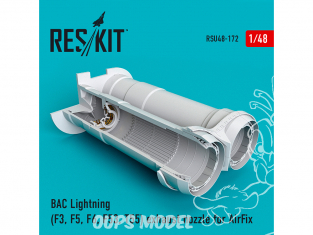 ResKit kit d'amelioration Avion RSU48-0172 BAC Lightning (F3, F5, F6, F53, T55) pour kit Airfix 1/48