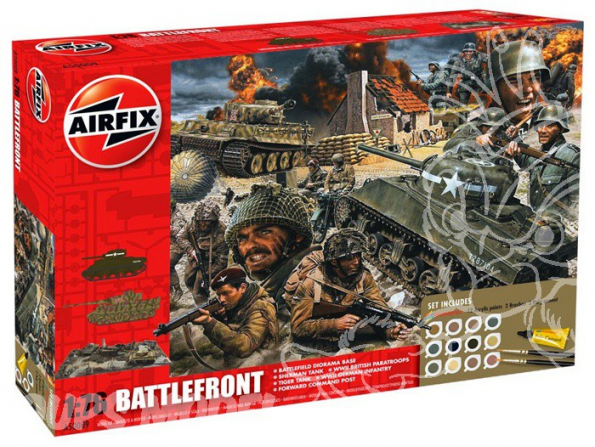 Airfix maquette militaire 50009 WWI Battle Front Gift Set t 1/76