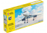 Heller maquette avion 56469 Starter Kit Concorde Air France inclus peintures principale colle et pinceau 1/72