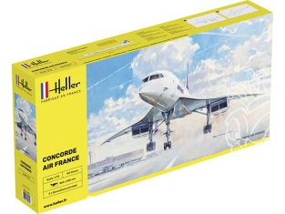 Heller maquette avion 80469 Concorde Air France 1/72