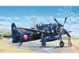 Hobby boss maquette avion 80357 F8F-1B Bearcat Français 1/48