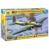 Zvezda maquettes avion 4826 Avion d'attaque biplace soviétique IL-2 shturmovik modele 1943 1/48