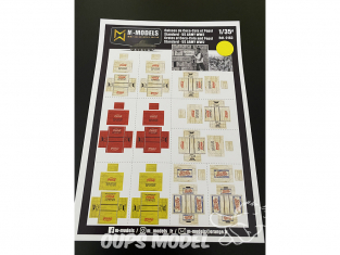 M-Models NT0163 Caisses de Coca-Cola et Pepsi standard U.S. Army WWII 1/35