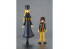 Hasegawa maquette 64789 Albator Galaxy Express 999 Maetel et Tetsuro Hoshino 1/20