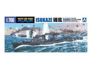 AOSHIMA maquette bateau 37799 Isokaze Destroyer Japonais 1/700